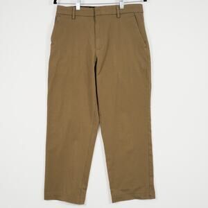 Dockers Chino Pants Mens 31x26 dark beige Stretch Straight Smart 360 Tech